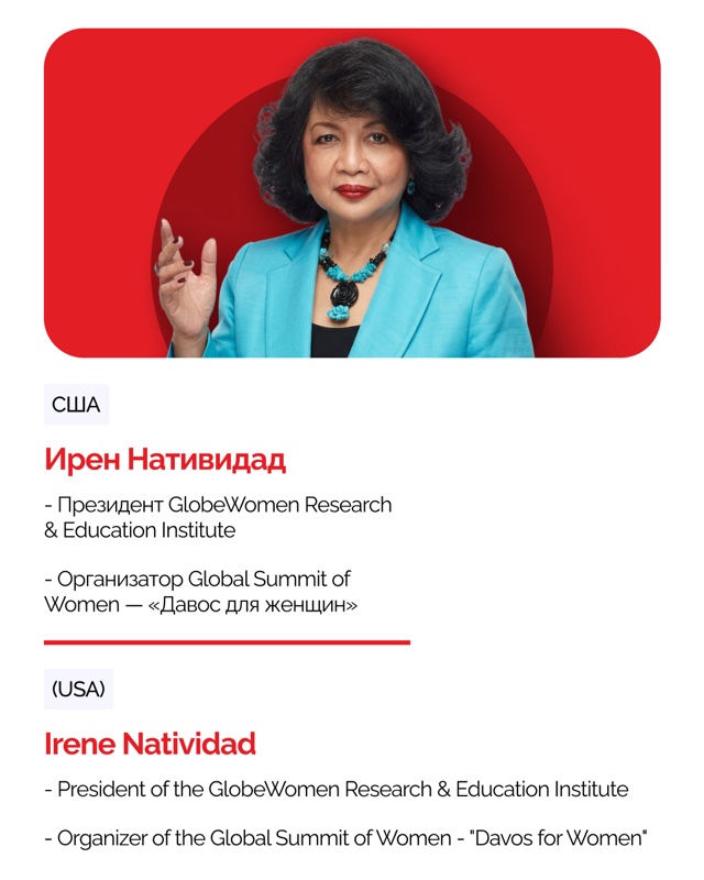 Спикер Astana Women Summit 2026